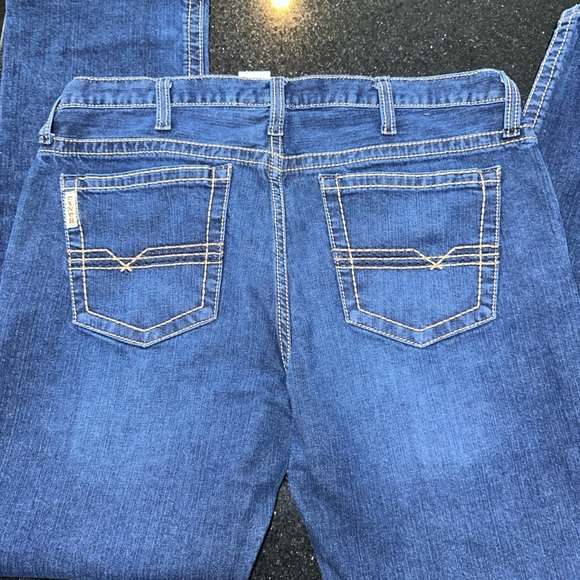 Cinch Ian Slim Fit Bootcut Blue Jeans - Picture 4 of 4